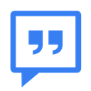 messenger blue icon